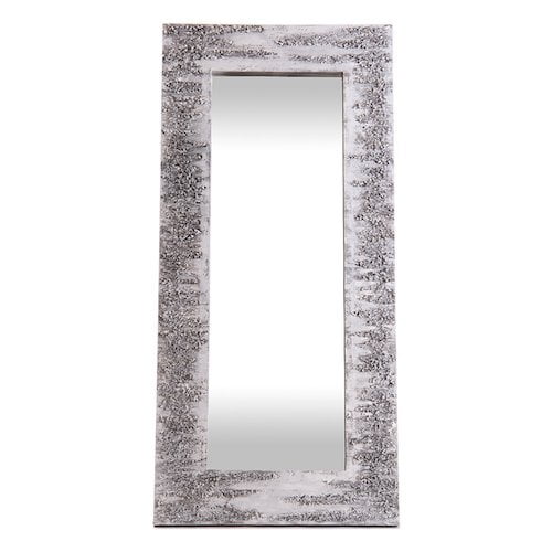 Espejo de pared decorativo color plata