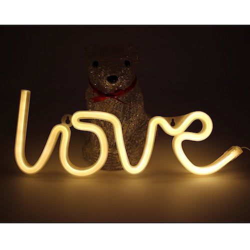 Letras decorativas de luces decorativas LOVE