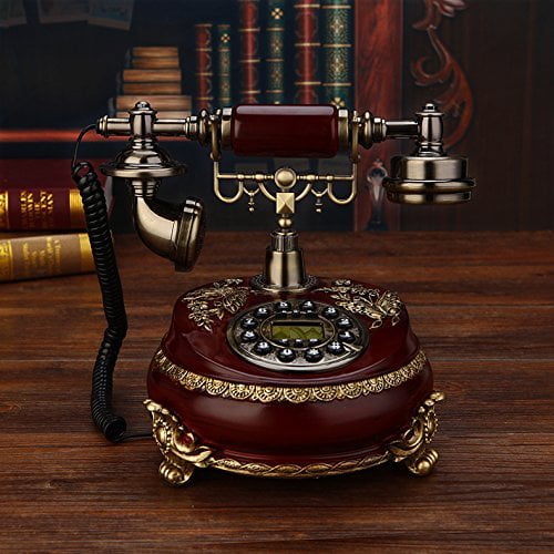 Teléfono fijo antiguo del Ministerio del Interior