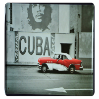 Chapa de cartel Viva Cuba