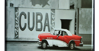Chapa de cartel Viva Cuba
