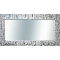 Espejo de pared decorativo plata