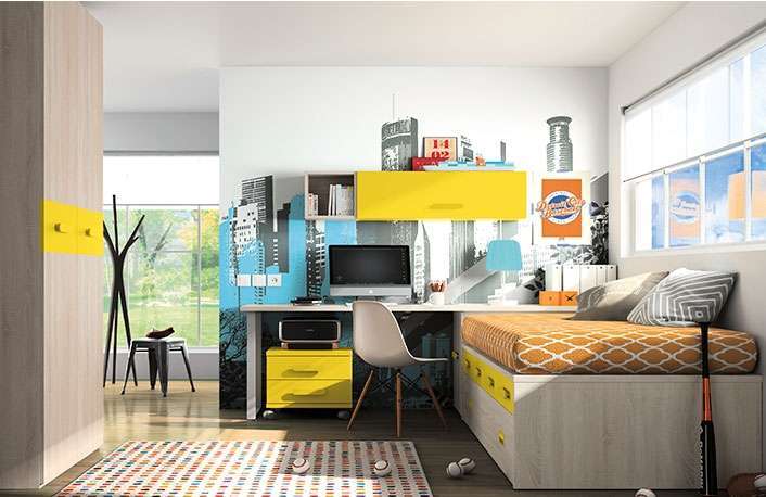 Modernos dormitorios juveniles Muebles BOOM