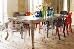 comedores estilo boho chic