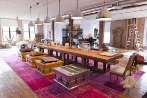decoracion estilo boho chic comedor