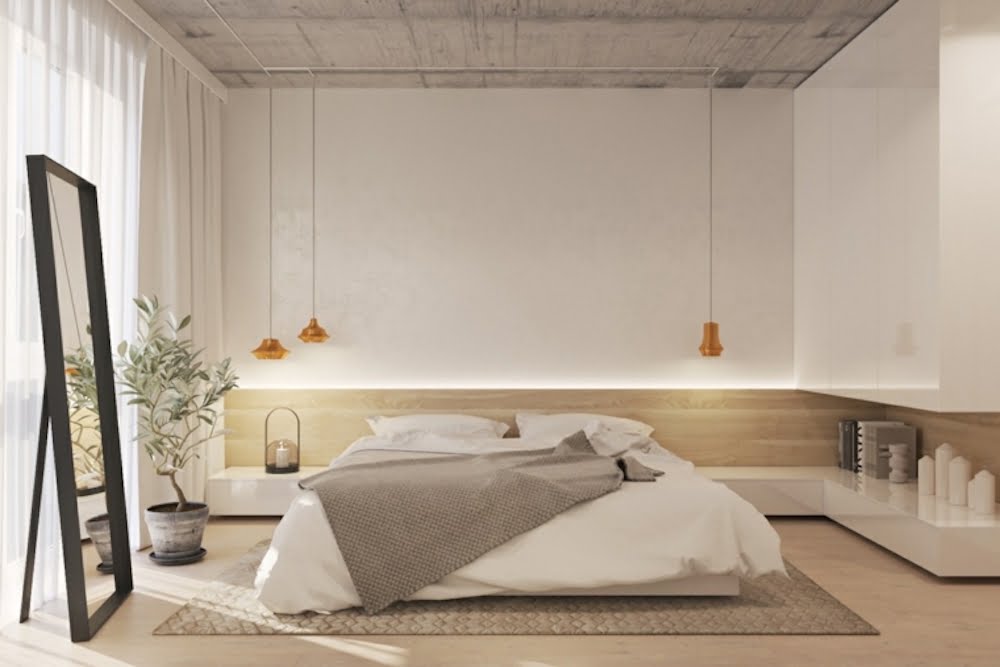 La sencillez, pero elegancia, de un dormitorio minimalista | Prodecoracion