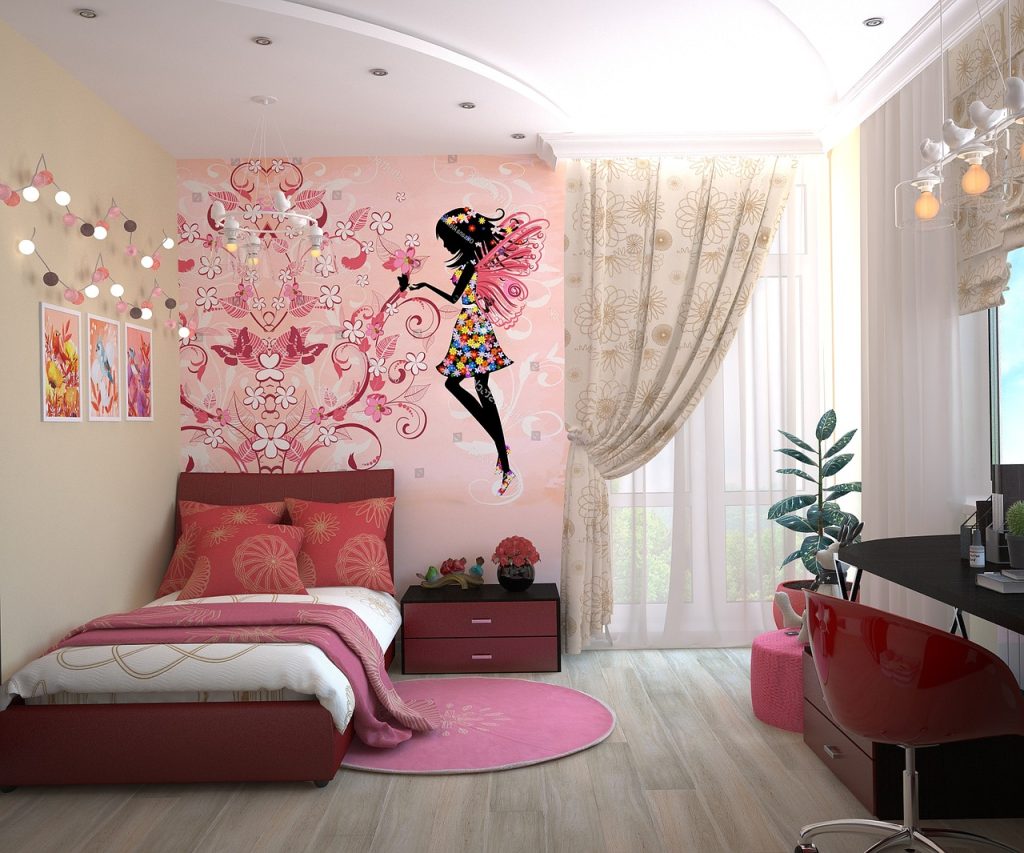 como decorar con accesorios pared dormitorio